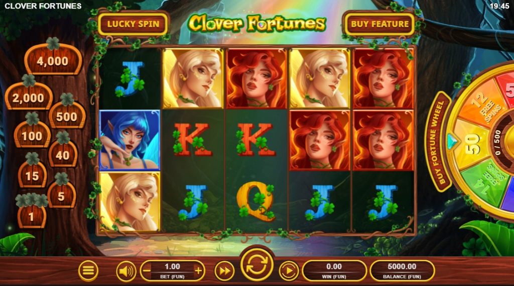 รีวิวสล็อต game clover fortunes สล็อตแฟนตาซี 2024 จาก Relax Gaming